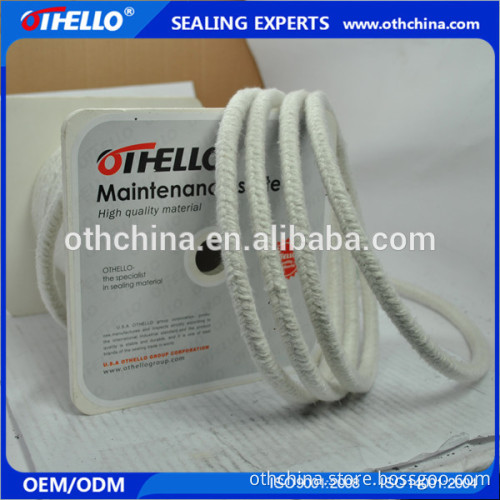 Squared ceramic fiber gland packing rope